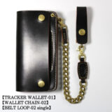TRUCKER WALLET-01】 | LEATHERWORKSBROTHER
