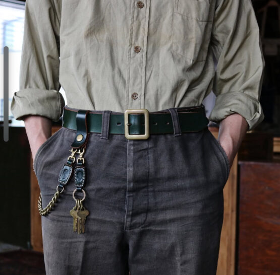 【39 OCTAGON BUCKLE BELT】(39㎜幅) - 画像 (13)